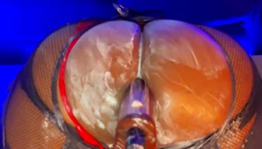 Creamy Butt Machine Fuck