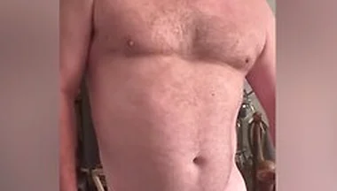 Stocky Stepdaddy Strokes His Cock And Cums For You