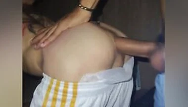 The Young Footballer Pushes Hard On His Small Ass