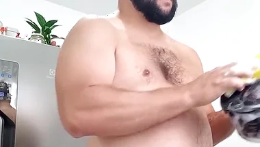 I Almost Every Day... Cleanning the House Naked