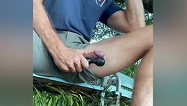 Risky Roadside Wank - Shooting Cum