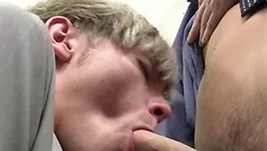 Jesse Magowan Makes Kevin Ateah Suck And Take Bare Creampie