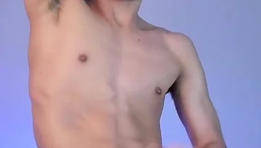 A Skinny Boy and His Big Cumshot