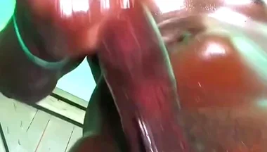 Part 2 Cum with Daddy While He Deep Rough Strokes His Big Black Horny Cock for You to Mess That Hole up