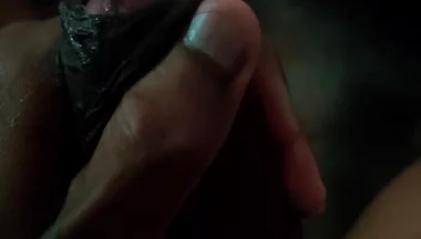 Glistening with Precum and Then Exploding