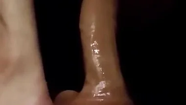 Eating Dildo Until I Get My Milk Out