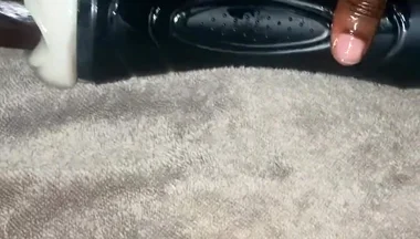 Fucking My Torch Fake Pussy