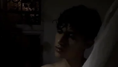 Femboy Naked and Under the Lights