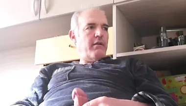 A Long Sunday Jerking My Cock and Pissing in the Empty Plastic Bottle