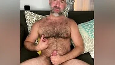 Damon Andros In Hairy Stepdaddy Roleplay Verbal Masturbation Cum In Jockstrap