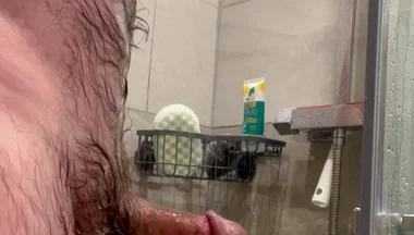 Shower Then Wank on the Sofa