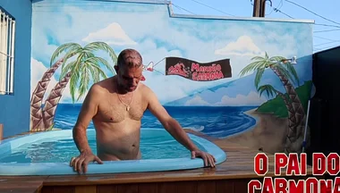 Aidocarmona Enjoying a Pool Wanting to Fuck an Ass