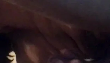 Masturbating on the Bed.