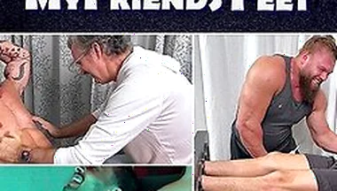 Merciless Dom Torments Subs Ticklish Feet In Tight Bondage