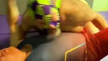 Old Man Stocky Wrestles And Tickles Chubby Bear Matt
