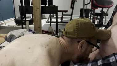 Worship Stepdad’s Big Cock and Get a Cum Load
