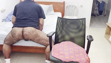 Humping, Tasting and Swallowing Own Cum...
