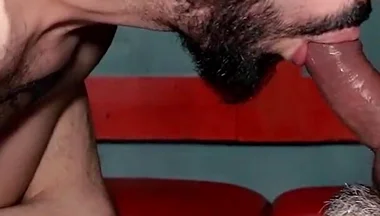 Tag Team Bareback: Furry Stepdaddy Pounds Hole Doggy and Missionary