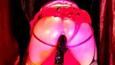 Twerking in a Miniskirt While Riding My Dildo 5