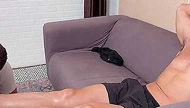 Thom Sniffs Licks And Massages Travis Mavericks Black Socks And Feet