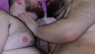 Two Hairy Bears Fuck A Boy Bareback (teaser)