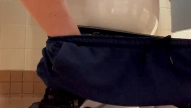 Mall Restroom Tenga Egg Jerk N’ Cum