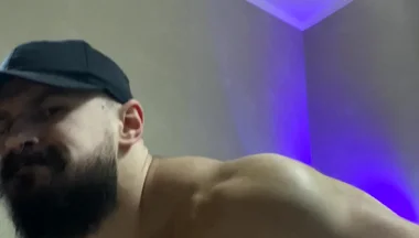 Pumping My Huge Pecs