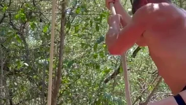 Rope Weight Pull Down Workou