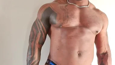 Just a Blue Ass Underwear I Think, Don't Know What There Called.