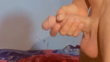 I Jerked and She Watched Me Do It Till I Cum