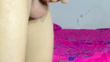 Jerking off in Her Room