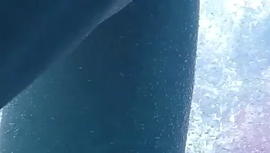 Amateur Pale Skin Redhead Guy with Hot Smooth Bum Caught Soft Playing (handjob, Footjob, Quick Blowjob, Ass Playing) Underwater