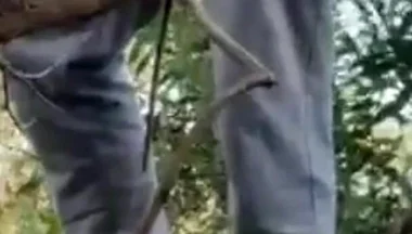 Hot Amateur Boy Sucks and Rims in the Woods
