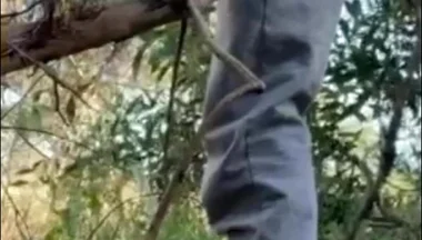 Hot Amateur Boy Sucks and Rims in the Woods