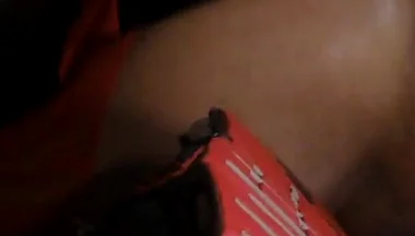 Black Red Cheerleader Outfit, BBC to Ride to Orgasm