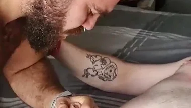 Sucking Bear Cock