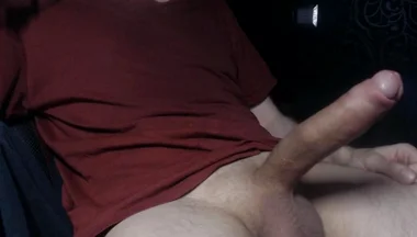 Straight Boy with Huge Cock Jerking off. Gooning