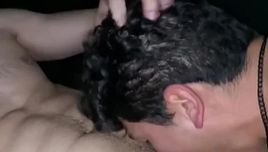 Soaked in Sweat, and He Still Swallowed Like a Good Boy