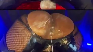 Bottom Digs in Gaping Butthole with Toys