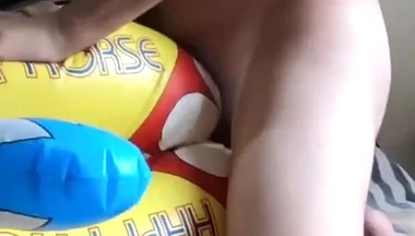 Inflatable ride