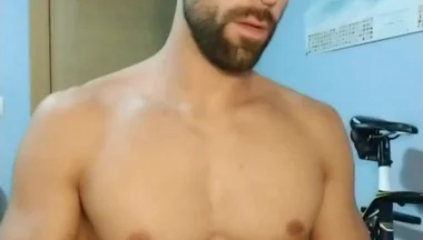 Handjob with Cumshot and Showing My Dick Close up