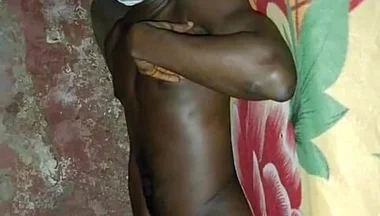 African Black Man Showcasing His Bed Skills