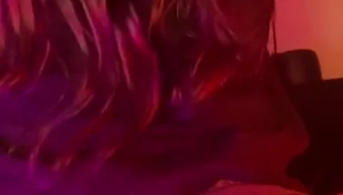 Sexy Slutty Femboy Gapes Hole with Big Dildo - Nasty Creamy Butt Play