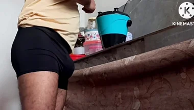 Straight Friend first time In Underwear Big Monster Cock