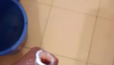 Hang Out in the Bathroom.only One Man.sexxx Video