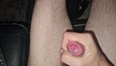 Playing with My Big Hard Dick Edging Cum and Smoking Fetish Cumshot