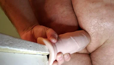 Huge King Cock Dildo Anal Pt 2