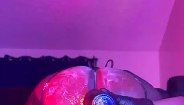 Gaping My Hole with Topped Toys Fantasy Dildo
