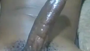 I Squeeze the Head Hard Between My Thumb and Fingers, Milking Out Another Thick Bead of Precum