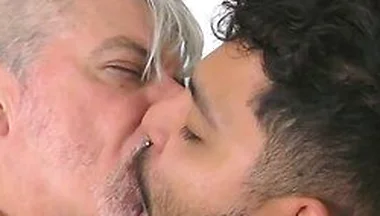 Demetri Silver Visits Richard Lennox For A Tender To Badass Deep Kissing